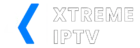 Xtreme IPTV White and Blue Logo