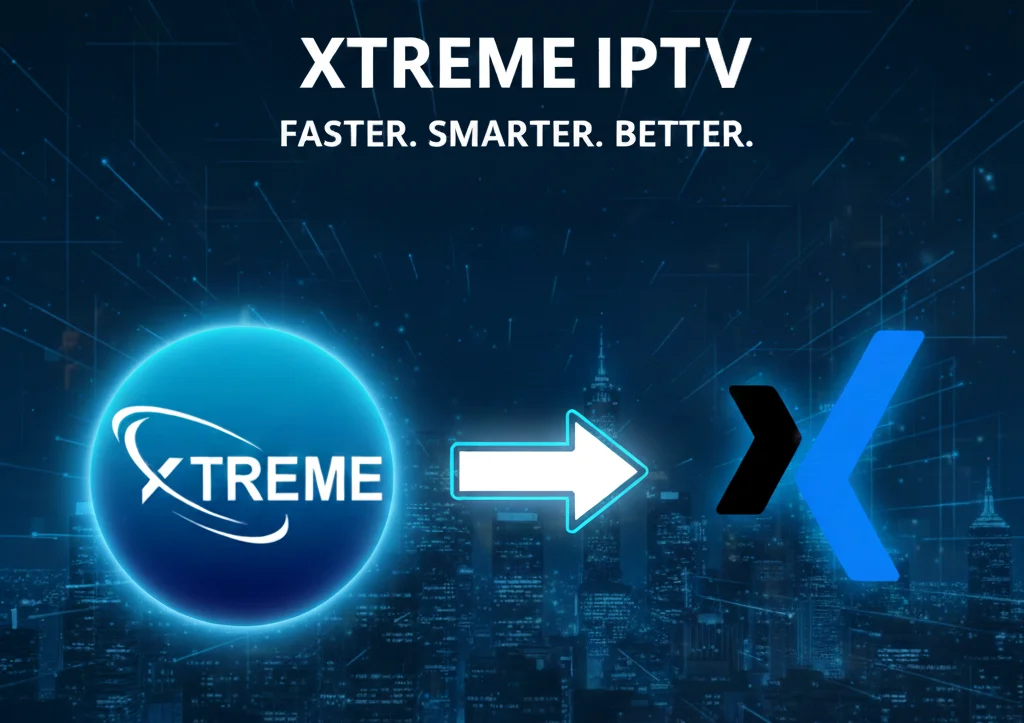 New Xtreme HD IPTV Xtreme IPTV old vs New Logo